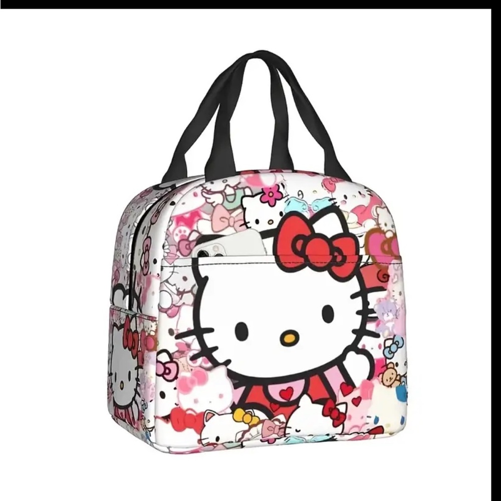 Hello Kitty White and Black Travel Bag